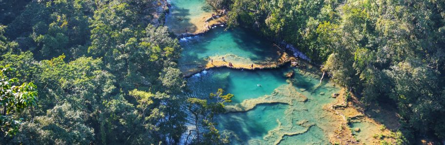 Que ver en Guatemala Parque Natural Semuc Champey