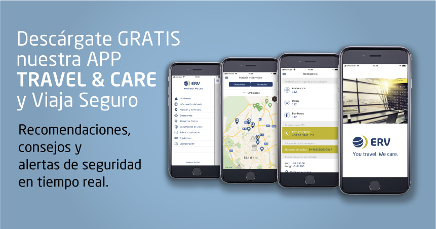 APP móvil seguro viaje