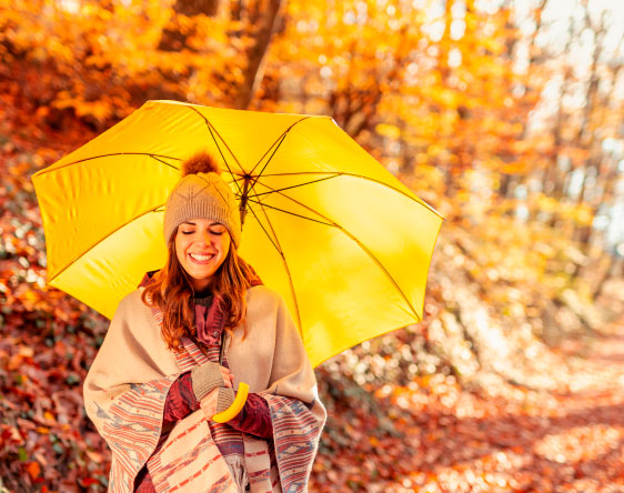 Seguro de viajeTus escapadas de Otoño, con la mejor cobertura.