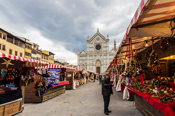 mercadillos de navidad: florencia