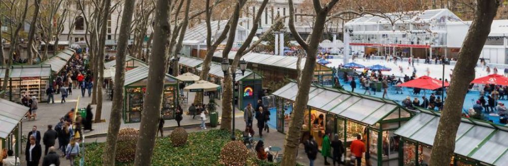 mercadillo navideño en nueva york