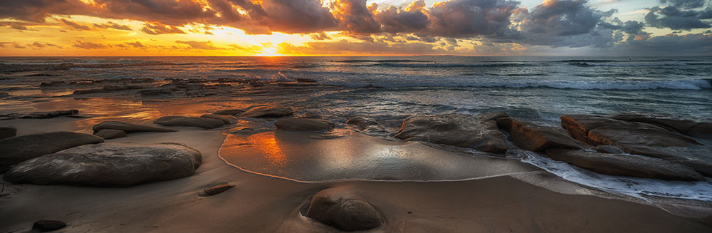 Increible vista de la costa de Queensland