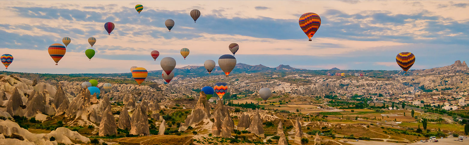 seguro de viaje Turquia, vista capadocia