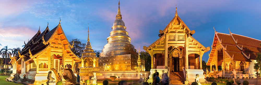 Vista de Chiang Mai guia de viaje tailandia - visitando chiang mai