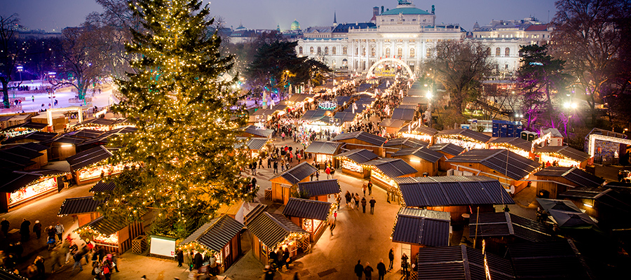 donde viajar en diciembre - viena